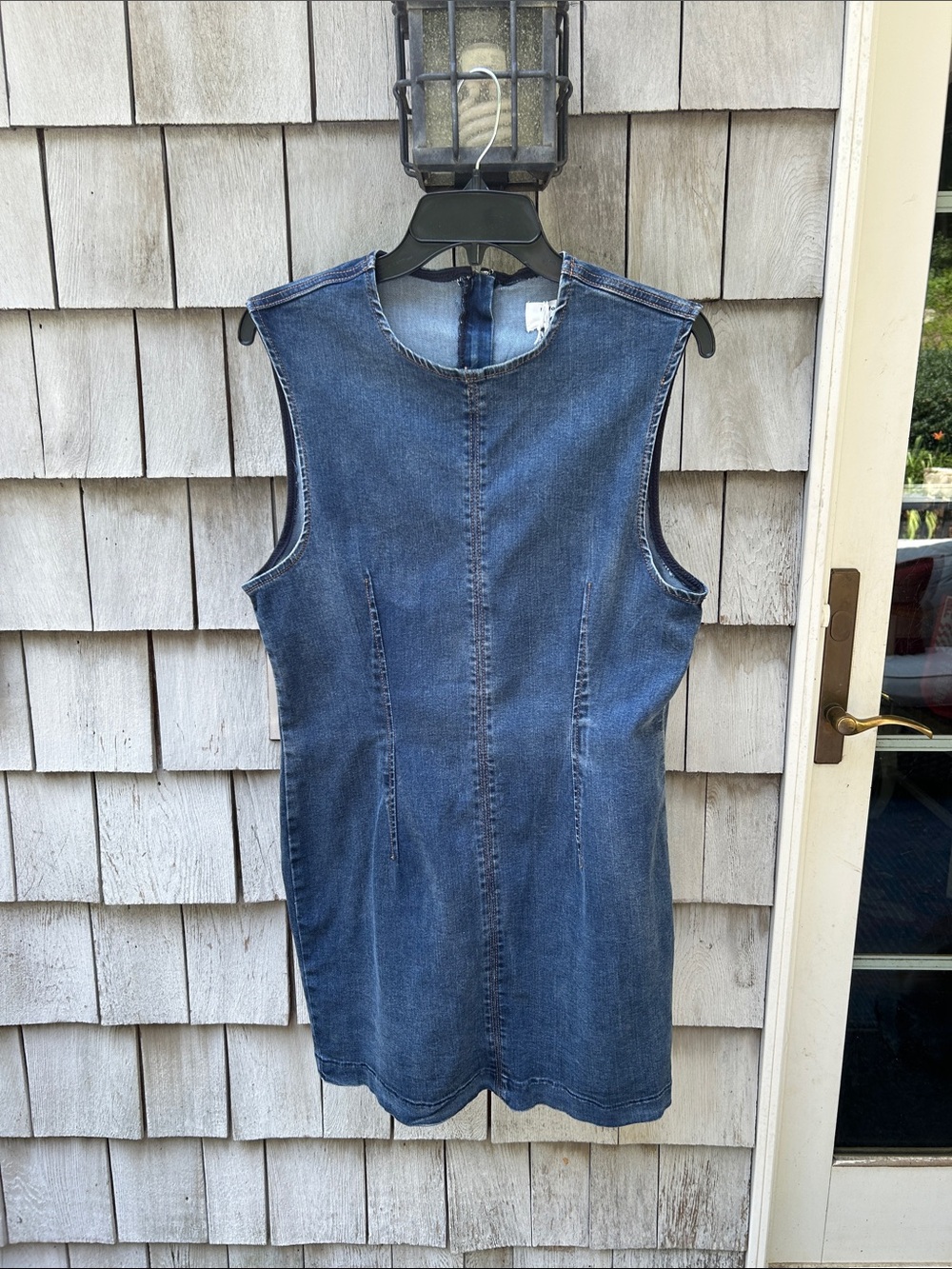 Reformation Kendi Blue Denim Mini Dress